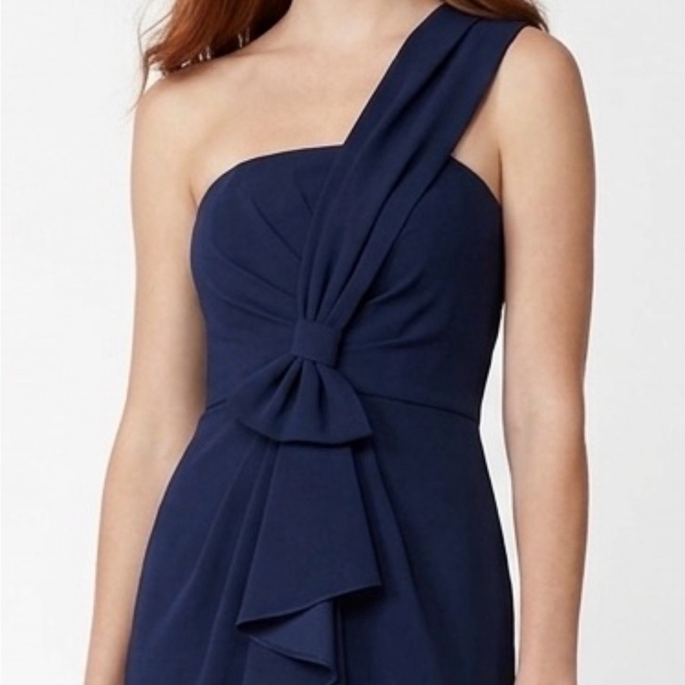 BCBG Maxazaria Dress Navy Blue Wome's Size 10 New Without Tags